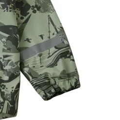Raincoat Koski - 100% waterproof et doublé polaire - Reima - Greyish Green