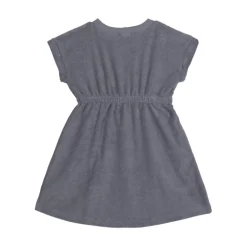 Robe éponge bébé en coton bio - Lassig - Anthracite