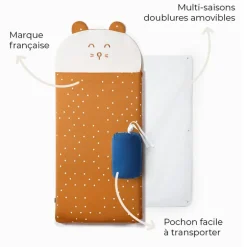 Sac de couchage maternelle - Les Petites Billes - Ourson