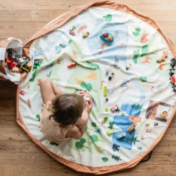 Sac de rangement et tapis de jeu Soo - Play and Go - Zoo