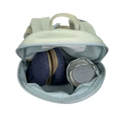 Sac à dos bébé - Tiny Outdoor - Lassig - Nuage / Kaki clair