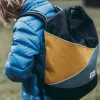 Sac à dos enfant Popoyo de MeroMero - Navy Blue / Chaï Tea