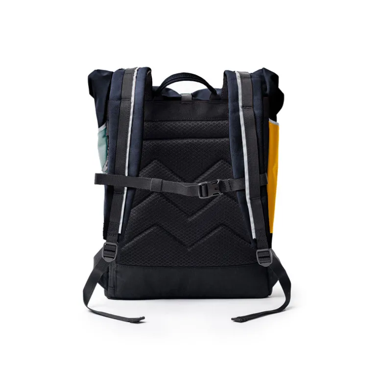 Sac à dos enfant Popoyo de MeroMero - Navy Blue / Chaï Tea