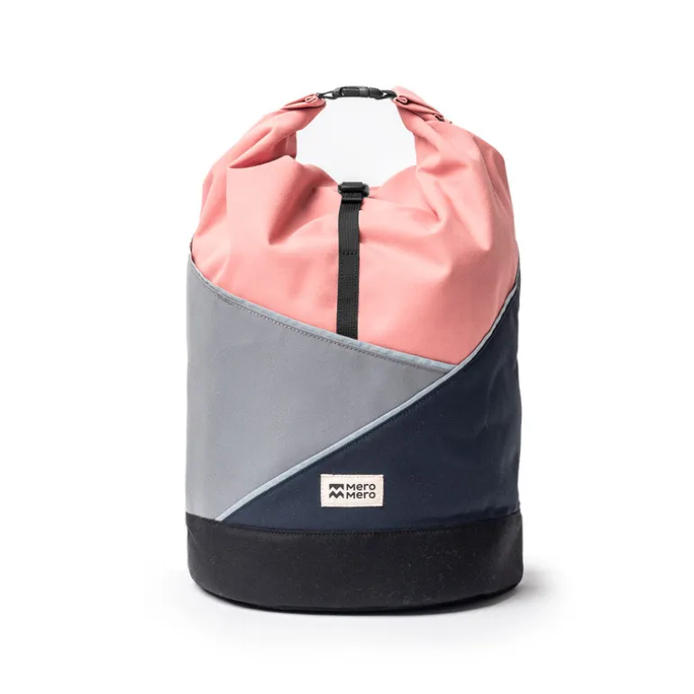 Sac à dos enfant Popoyo de MeroMero - Blossom Pink / Stone Grey