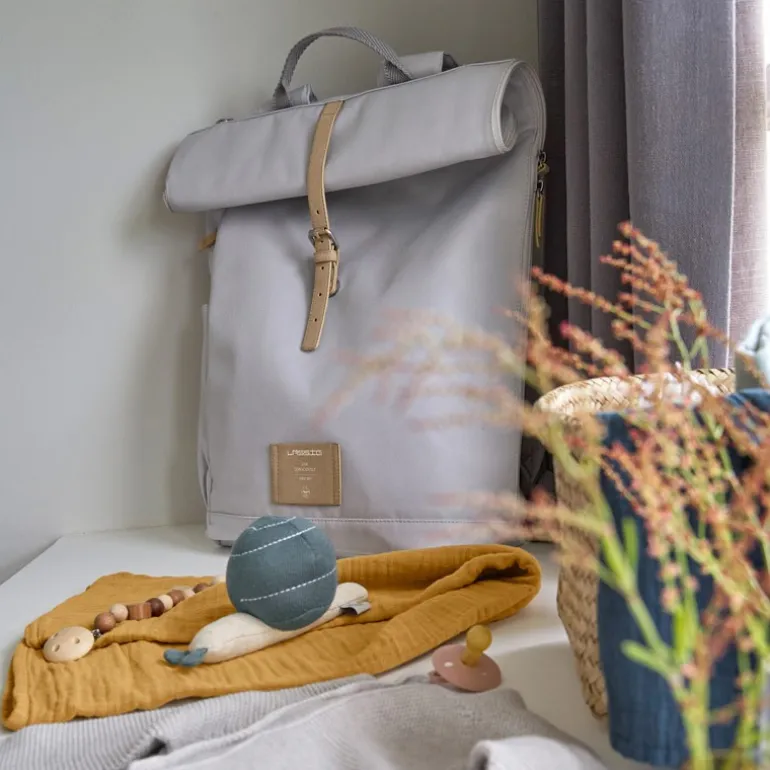 Sac à dos à langer Lassig - Gris