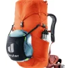 Sac à dos randonnée enfant Climber de Deuter - Papaya Redwood