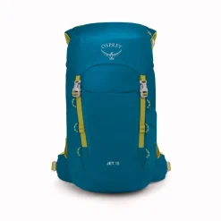Sac à dos randonnée enfant Jet 18 Osprey - Blue Spikemoss / Lemo