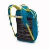 Sac à dos randonnée enfant Jet 12 Osprey - Blue Spikemoss / Lemo