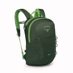 Sac à dos randonnée enfant Jet 12 Osprey - Green Canopy / Limeli