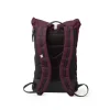 Sac à dos roll-top Wanaka - MeroMero - Aubergine/Cuir Crème