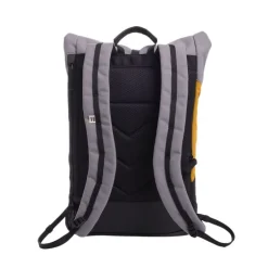 Sac à dos roll-top Wanaka Pocket - Mero Mero - Stone Grey / Chaï tea / Dark grey