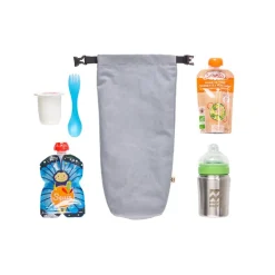 Sac isotherme pour biberon - Semnoz Pouch - MeroMero - Silver Pine