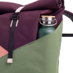 Sac à langer Squamish Pocket - Mero Mero - Aubergine / Blossom Pink / Cypress Green