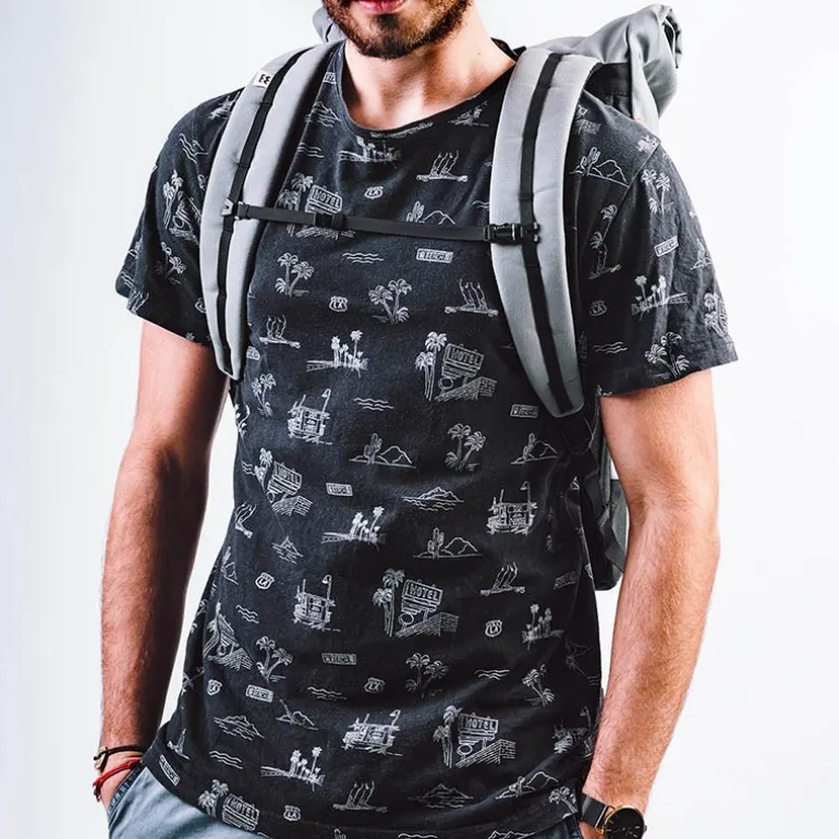 Sac à langer tout terrain Squamish V3 - MeroMero - Navy blue/Cream