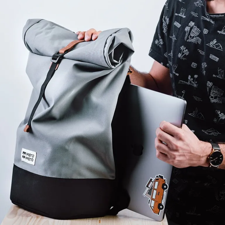 Sac à langer tout terrain Squamish V3 - MeroMero - Navy blue/Cream