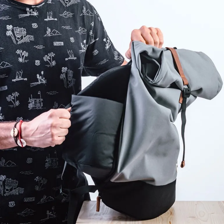 Sac à langer tout terrain Squamish V3 - MeroMero - Navy blue/Cream