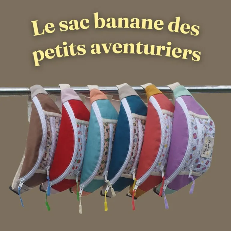 Sacoche banane enfant - Cheeky Monkey - Music