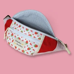 Sacoche banane enfant - Cheeky Monkey - Fraise