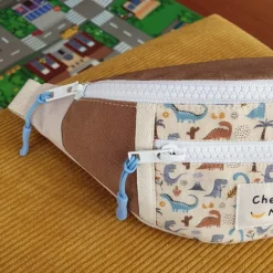 Sacoche banane enfant - Cheeky Monkey - Dino