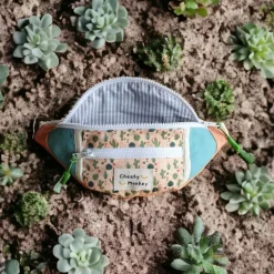 Sacoche banane enfant - Cheeky Monkey - Cactus