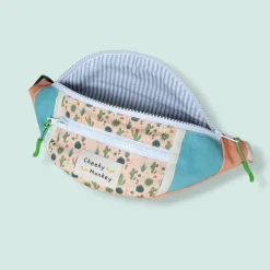 Sacoche banane enfant - Cheeky Monkey - Cactus