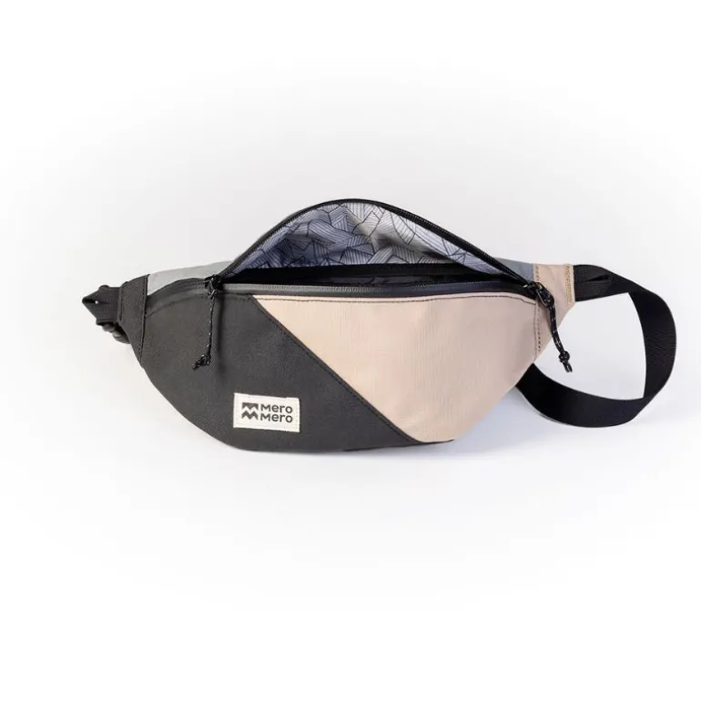 Sacoche banane HoïAn - MeroMero - Stone Grey/ Dark Grey / Sand
