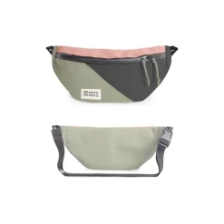 Sacoche banane HoïAn - MeroMero - Blossom Pink/Cypress Green/Dark Grey