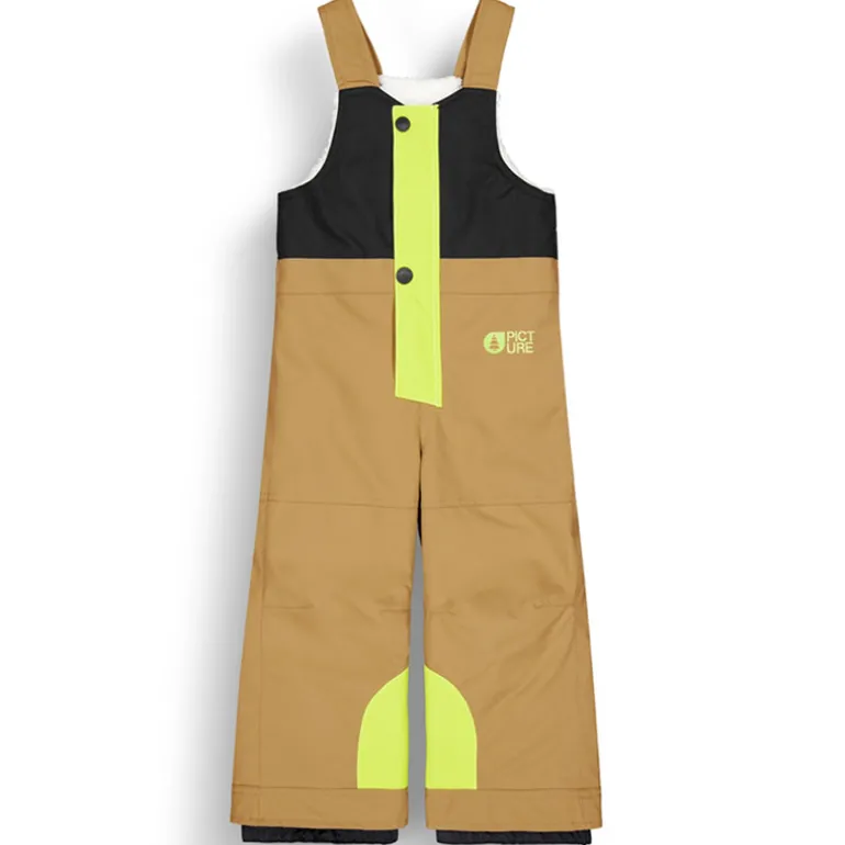 Salopette ski bébé - 18 mois à 5 ans - Snowy pants - Picture Organic Clothing - Brown Sugar Black