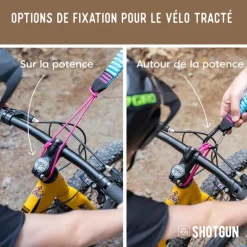 Sangle de traction Shotgun + sac ceinture
