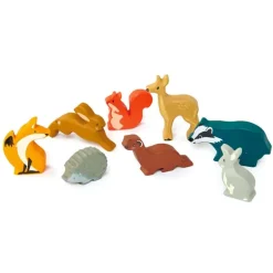 Set animaux de la forêt en bois - Tender Leaf