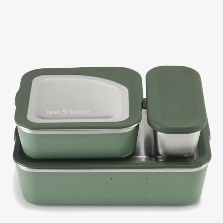 Set de 3 boites inox - Food Box set - Klean Kanteen - Sea Spray