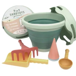 Set de 7 jeux de plage bioplastic - Compactoys