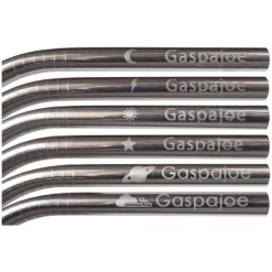 Set de 6 pailles en Inox Gaspajoe