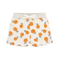 Short de bain bébé court anti-UV - Lassig - Orange sel marin