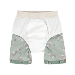 Short de bain enfant anti-UV - Lassig - Scooter/Chien vert