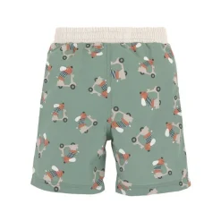 Short de bain enfant anti-UV - Lassig - Scooter/Chien vert