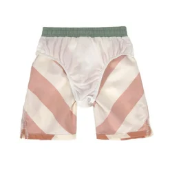 Short de bain enfant - Lassig - Rayures terre/sel marin