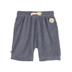 Short éponge bébé en coton bio - Lassig - Anthracite