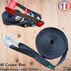 Slackline enfant et débutant - Kit Cruise