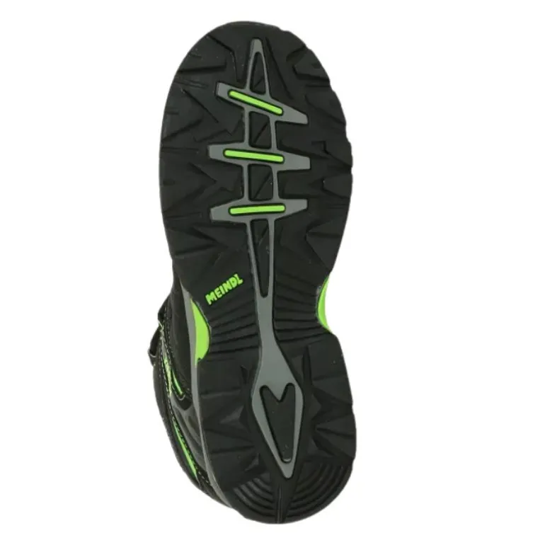 Snap mid junior de MEINDL - Imperméable - Lemon / Schwarz