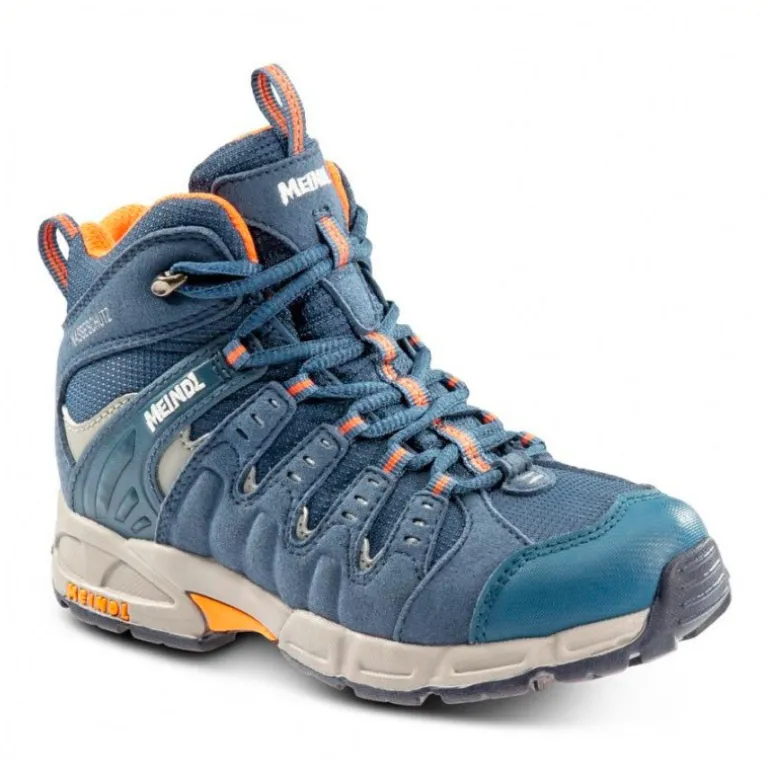 Snap mid junior de MEINDL - Imperméable - Navy/Orange