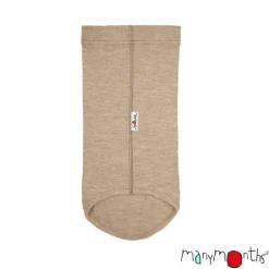 Snood enfant en laine mérinos - ManyMonths - Driftwood Taupe