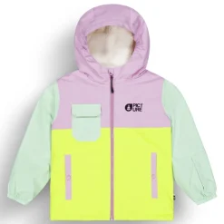 Snowy Jkt - 18 mois à 5 ans - Picture Organic Clothing - Silt Green Orchid Acid