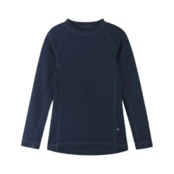 Sous-vêtements thermique enfant en laine et bambou - Taitoa - Reima - Navy