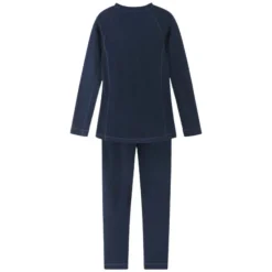 Sous-vêtements thermique enfant en laine et bambou - Taitoa - Reima - Navy