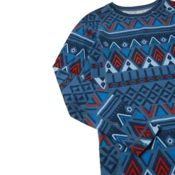 Sous-vêtements thermique enfant en laine et bambou - Taitoa - Reima - Blue Ocean