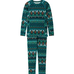 Sous-vêtements thermique enfant en laine et bambou - Taitoa - Reima - Deeper Green