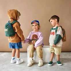 Sweat à capuche enfant Little Gang - Lassig - Fun Caramel