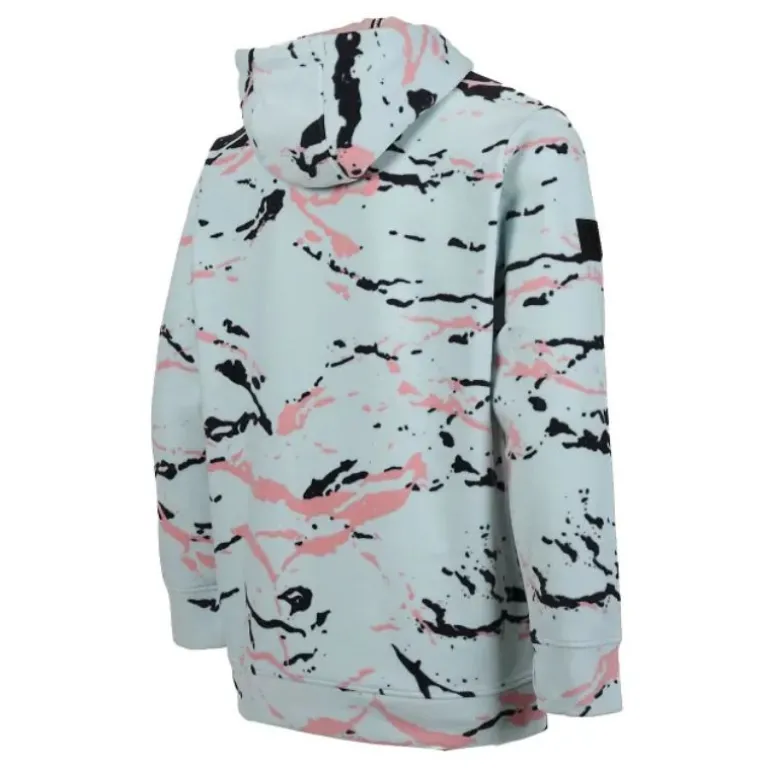 Sweat polaire Xtrack enfant - Watts - Minimal Camo Blue