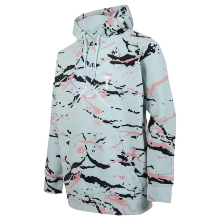 Sweat polaire Xtrack enfant - Watts - Minimal Camo Blue